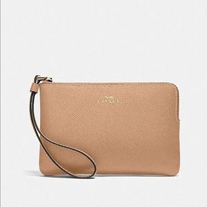 **HOST PICK** Coach Corner Zip Wristlet
